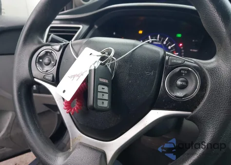 2014 Honda Civic Ex from USA, damaged, VIN 19XFB2F81EE058498